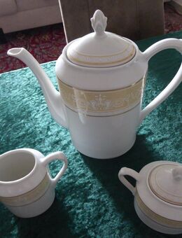Tirschenreuth Vanillo Kaffeekanne Milchgießer Zuckerdose Vintage - Aachen