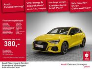 Audi A3, Sportback 45 TFSI e S line, Jahr 2021 - Stuttgart