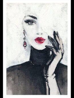 Bönninghoff Bild mit Rahmen, Fashion, Frau (1 St), BxH: 50x70 cm