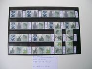 Zusammendrucke, Briefmarken, Bund, W79-W94 kompl. postfrisch - Erftstadt