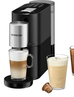 NESPRESSO Kapselmaschine XN8908 Atelier von Krups, Wassertank: 1 L, 19 Bar Druck, inkl. Nespresso Glastasse + Kapseln