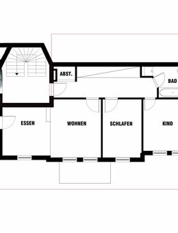 Schön geschnittene Wohnung Steinau Innenstadt - Steinau (Straße, Brüder-Grimm-Stadt)