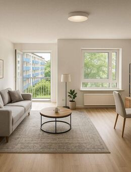 Bonjour Mühlburg - Modern & vollmöbliert: 1,5-Zimmer mit französischem Balkon - Karlsruhe