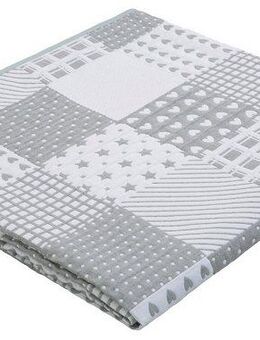 Lüttenhütt Tagesdecke Gretje gesteppte Tagesdecke für Kinder, Tagesdecke im Patchwork-Design
