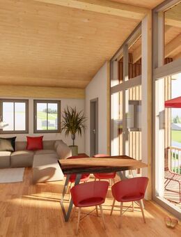 Barrierefreie Neubau-Penthousewohnung mit Westbalkon und Aufzug - Seeon-Seebruck