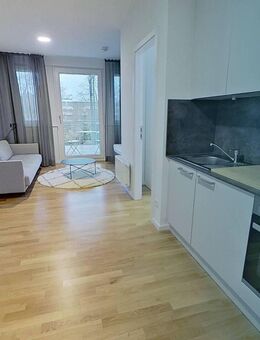 Vollmöbliertes 1-Zimmer-Apartment mit Balkon - Hamburg