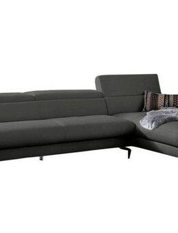 W.SCHILLIG Ecksofa piedroo, Designsofa mit tollem Sitzkomfort, bequem, L-Form, Kopfteilverstellung, wahlweise mit Sitztiefenverstellung, Breite 343cm
