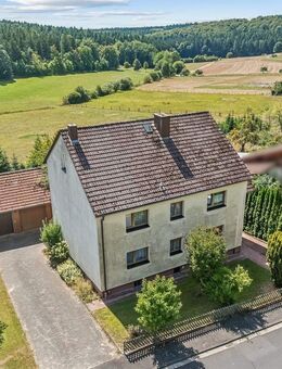 Die Natur als Nachbar! Schönes Zweifamilienhaus in Flörsbachtal - Flörsbachtal