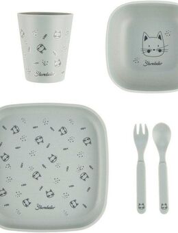 Sterntaler® Kindergeschirr-Set Katze Lilly, Polypropylen