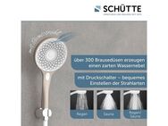 Schütte Handbrause CAPRI, Duschbrause, 3-fach verstellbar, Antikalk, wassersparend