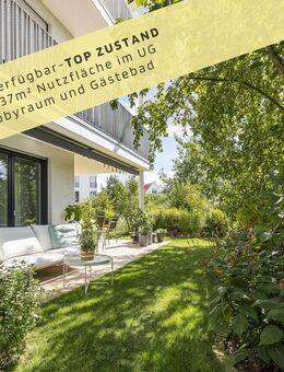 Wohnkomfort mit Hauscharakter: 3-Zi.-Gartenwohnung mit vollwertig ausgebautem Hobbyraum, Wallbox und TG-Stellplätzen - Erlangen