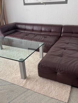Sofa 310x210cm Echtleder - Renningen
