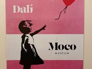 Orig Banksy Ausstellungs Plakat Moco Amsterdam Girl red balloon 2 - Köln