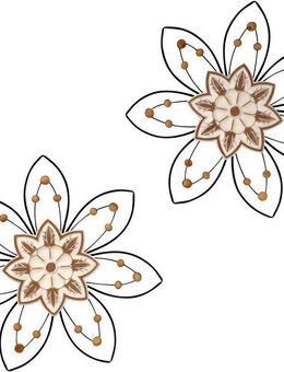 HOFMANN LIVING AND MORE Wanddekoobjekt Wanddekoration (1 St), Wandbild im 2er-Set, Vögel