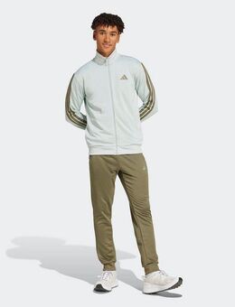 adidas Sportswear Trainingsanzug M 3S FT TT TS (2-tlg), drei Streifen Tracksuit aus weichem French-Terry-Material