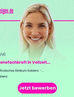 Hygienefachkraft (m/w/d) in Vollzeit - Koblenz