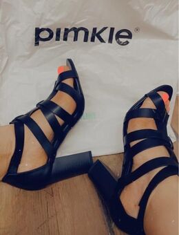 Highheels gr 37 schwarz - Frankfurt (Main)