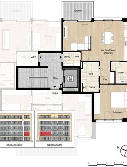 WE 5: 2 Zimmer im 1. OG - rechts - Berlin