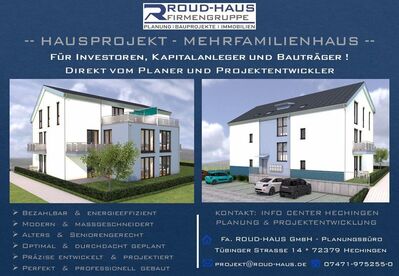 + EXKLUSIVES MEHRFAMILIENHAUS-PROJEKT! +