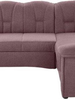 DOMO collection Ecksofa Papenburg B/T/H: 242/190/84 cm L-Form, wahlweise mit Bettfunktion, Langer Schenkel links oder rechts