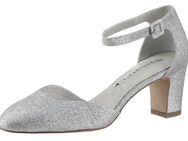 Tamaris Spangenpumps, Abendschuh, Festtagsschuh, Brautschuh, Trichterabsatz mit ANTIshokk