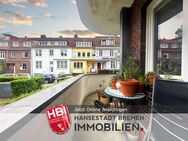 Östliche Vorstadt / Zentrale 3-Zimmer-Wohnung mit Balkon und Loggia - Bremen