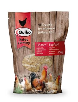 Quiko Hobby Farming Eifutter - Sparpaket: 2 x 500 g