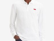Levi's® Langarm-Poloshirt mit Logo Stickerei