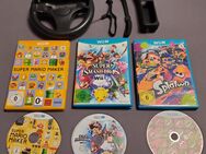 3 Wii U Spiele: Super Mario Maker + Splatoon + Super Smash Bros. - Essen