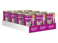Whiskas 1+ Dosen 24 x 400 g - 1+ mit Huhn in Gelee