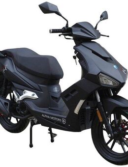 Alpha Motors Motorroller Mustang FI, 125 ccm, 85 km/h, Euro 5+, mit USB-Anschluss und Lenkerschloss, sportliches Design