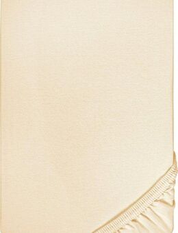 Biberna Spannbettlaken Samy, Jersey-Elasthan, Gummizug: rundum, (1 Stück), hochwertiges Jersey-Elasthan für Topper geeignet