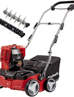 *ANGEBOT* Einhell Benzin-Vertikutierer-Lüfter GE-SA 1335 P (1300 W, 35 cm Arbeitsbreite, bis 9 mm Arbeitstiefe, 28 l Fangsack, empfohlen bis 1000 m²) - Ingolstadt