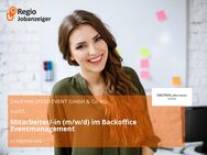 Mitarbeiter/-in (m/w/d) im Backoffice Eventmanagement - Hersbruck