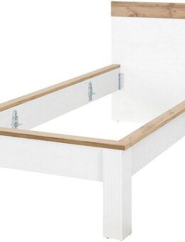 Home affaire Einzelbett WESTMINSTER Bett im Landhausstil, Doppelbett, Bettgestell, in verschiedenen Farben verfügbar, Liegefläche 90/140/180x200 cm