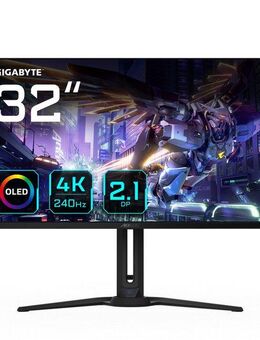 Gigabyte AORUS FO32U2P Gaming-Monitor (80,3 cm/32 ", 3840 x 2160 px, 4K Ultra HD, 240 Hz, OLED)
