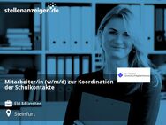 Mitarbeiter/in (w/m/d) zur Koordination der Schulkontakte - Steinfurt