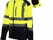 Premium Editionobuste Softshell-Arbeitsjacke – Wasserdicht & Reflektierend Set452 - Wuppertal