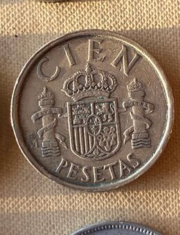 Umlaufmünze Spanien 100 Pesetas 1984 - Alzey