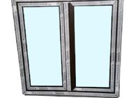 Kunststofffenster Fenster, neu 100x120 cm (bxh) 2-flg Mooreiche - Essen