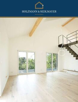 Exklusives Wohnerlebnis über 2 Etagen: Stilvolle 3,5-Zi.-Galerie-Wohnung am Hofberg - Landshut