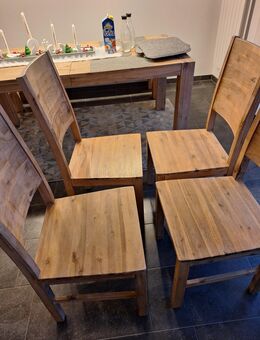 4er Set Echtholzstühle - Lünen