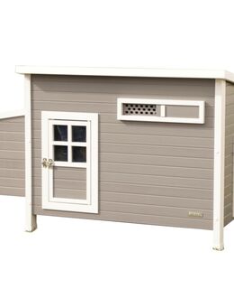 Kerbl Hobbyfarming ECO Kunststoffstall Barney für Hühner - L 137 x B 73 x H 83 cm