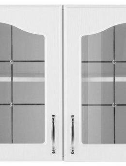 wiho Küchen Glashängeschrank Linz 100 cm breit, mit 2 Glastüren