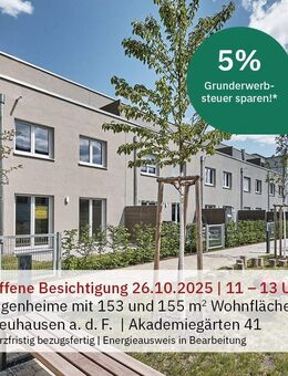 Eckhaus in Neuhausen auf den Fildern »Akademiegärten Am Wohnhof 5, Reihenhäuser« - Neuhausen (Fildern)