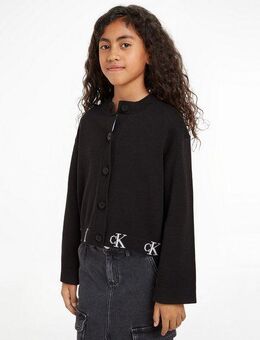 Calvin Klein Jeans Cardigan MONOGRAM LOGO CARDIGAN für Kinder bis 16 Jahre