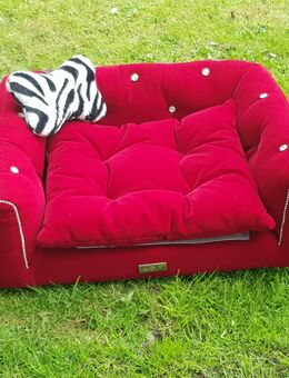 Hundesofa Pretty Pet Doggie Sofa Karree Couch rot - Stolberg (Rheinland, Kupferstadt)