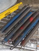 6 stabile Zugfedern - 240 mm in 87634