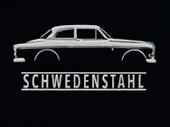 Volvo Amazon, SCHWEDENSTAHL, edle Stickerei, hochwertiges T-Shirt - Olching