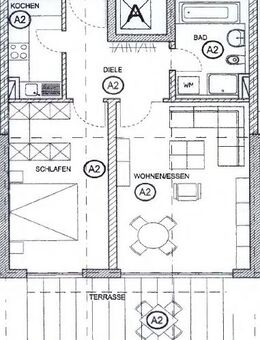2-Zimmerwohnung im Erdgeschoss - Markdorf